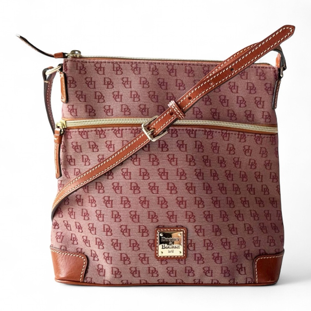Dooney and Bourke Greta Crossbody Bag in Dark Red